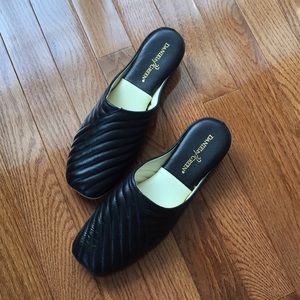 Black Daniel Green Slippers